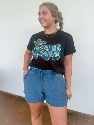 Everyday Luxury Corded Shorts