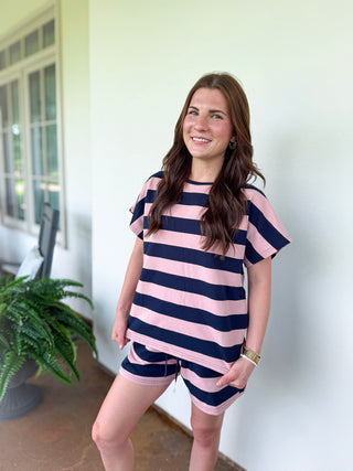 Sun-kissed Stripe Terry Set
