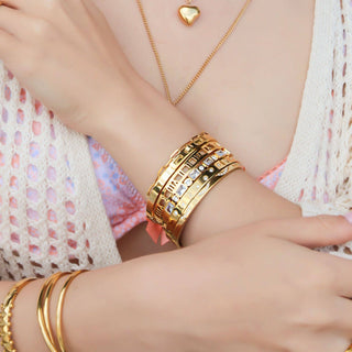 Luxe Baguette Bangle