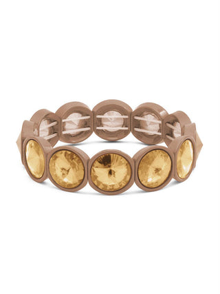 Round Crystal Stretch Bracelet