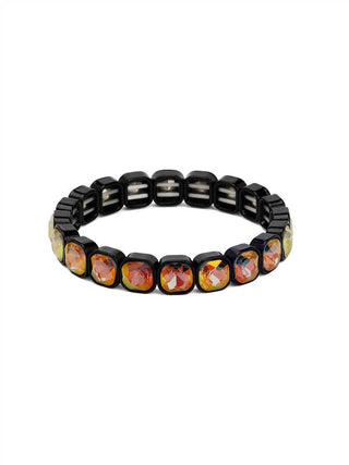 Square Crystal Stretch Bracelet