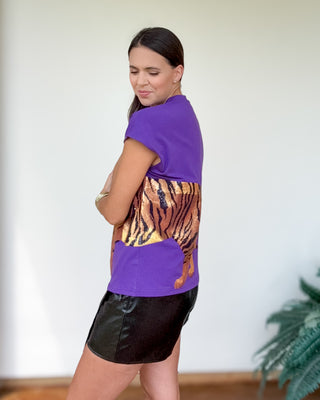 Wrap Around Tiger Top