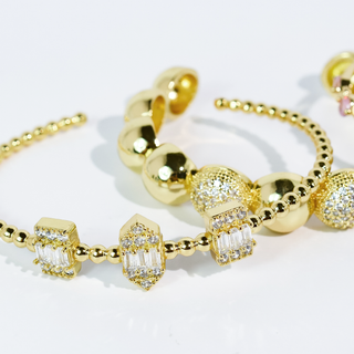 Golden Glam Cuff Set