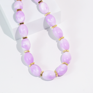 Jelly Pop Lavender Necklace