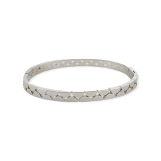 Silver Curve Bangle