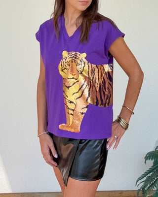 Wrap Around Tiger Top