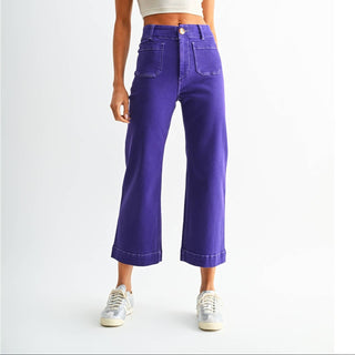 Purple Reign Wide Leg Jeans
