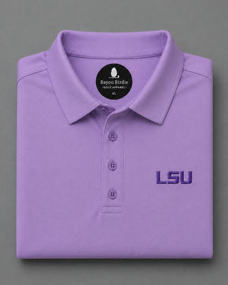 Lavender LSU Polo