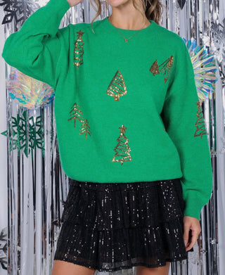 The Golden Pine Sweater
