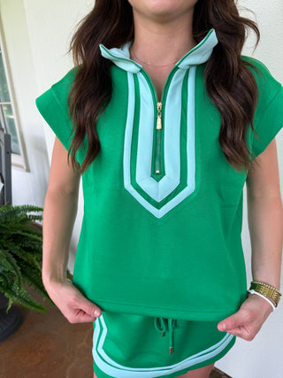 Courtside Chic Contrast Set