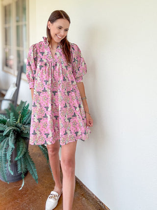 The Rosie Garden Mini Dress