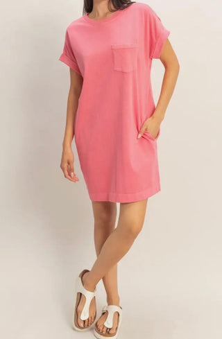 The Vintage Pocket Tee Dress