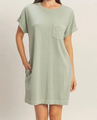 The Vintage Pocket Tee Dress