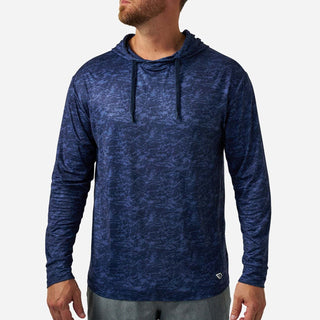 Performance Hoodie - Marsh Camo Navy