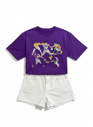LSU Slugger 2.0 Baseball Tee
