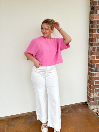 The Stitch Detail Knit Top