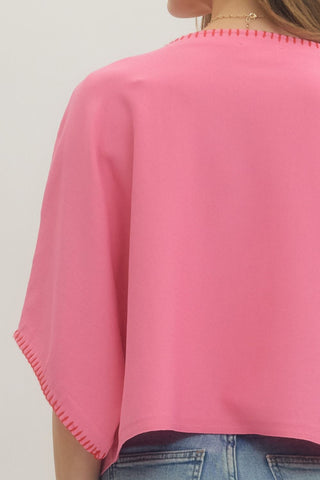 The Stitch Detail Knit Top