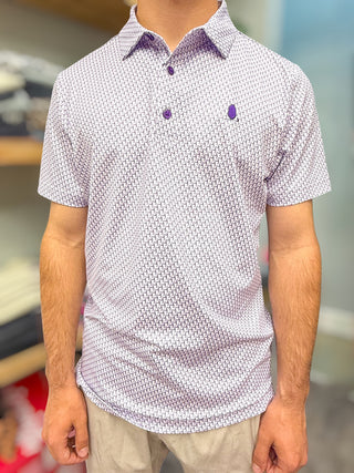 Louisiana Purple Polo