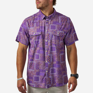 Performance Western Shirt - Louisiana Paisley