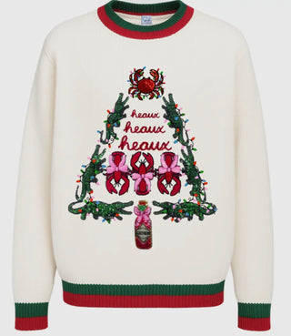 Cajun Christmas Tree Sweater