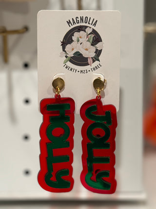 Holly/Jolly Earrings
