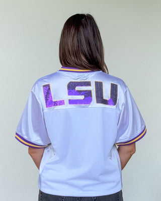 LSU Football Sequined Jersey