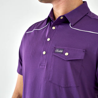Performance Pearl Snap Polo