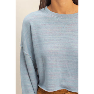 Cropped Crew Neck