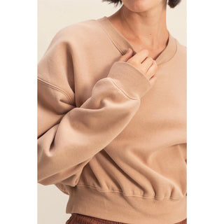 Everyday Cropped Sweatshirt