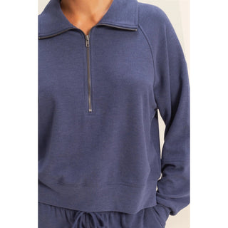 Half Zip Sweatshirt