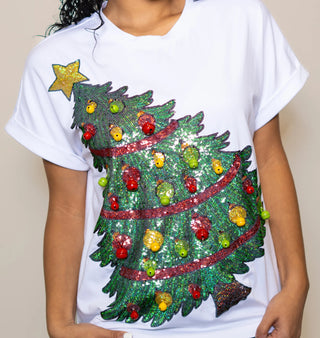 Jingle Bells Sequin Top