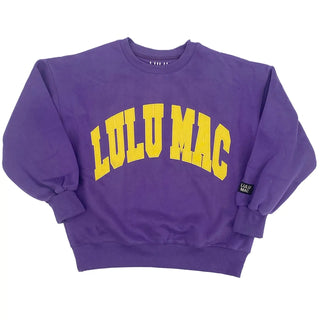 Purple & Yellow Sweatshirt
