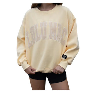Monochromatic Butter Yellow Sweatshirt