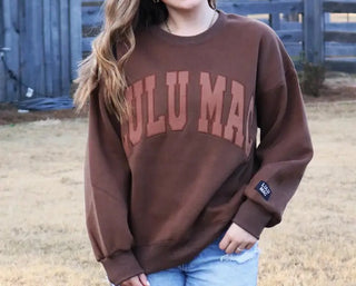 Brown Monochrome Sweatshirt