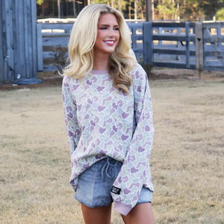 Waffle Long sleeve Top