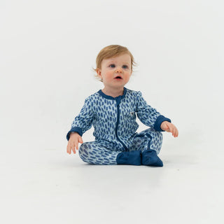 Baby Zip Up Bluebonnet