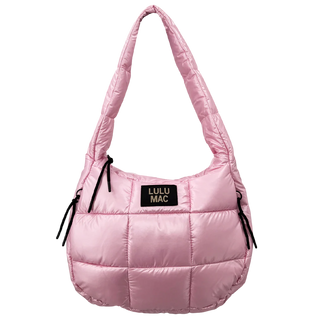 Puffer Metallic Tote Bag