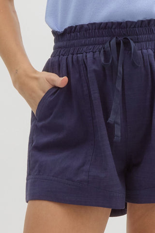 Coastal Ease Drawstring Shorts