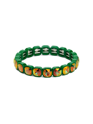 Square Crystal Stretch Bracelet