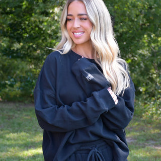 Waffle Long sleeve Top